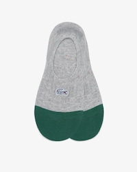 여성용 컬러블록 노쇼 양말