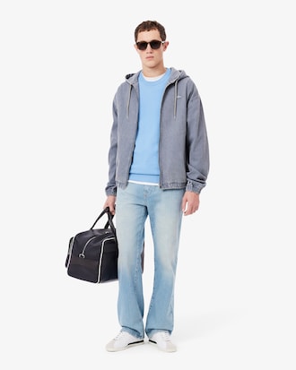 스트레이트 핏 데님 팬츠