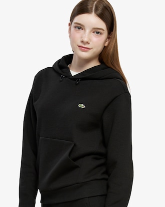 시그니처 테크니컬 피케 후드 스웻셔츠