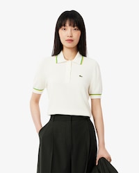 컬러티핑 폴로 스웨터