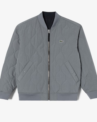 리버시블 퀼팅 블루종