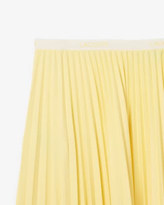 에센셜 롱 플리츠 스커트