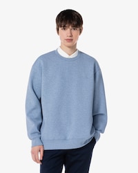 쿠션지 크루넥 스웻셔츠