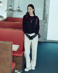 세미와이드 캐주얼 코듀로이 팬츠