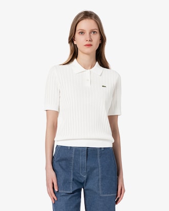 썸머 스카시 스웨터 폴로 셔츠