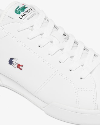 남성 카나비 컵 레더 스니커즈