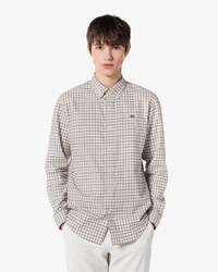 플란넬 그리드 셔츠