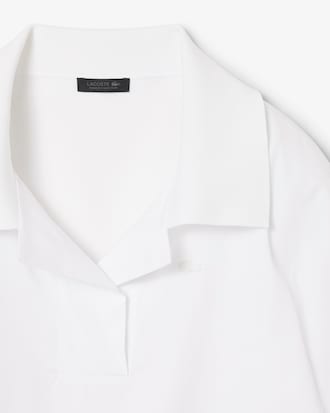 여성 코튼 포플린 숏 점프수트