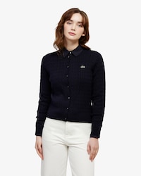 케이블 긴팔 가디건