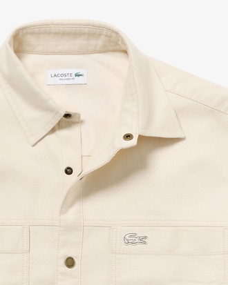 JP 릴랙스 핏 체스트 포켓 아우터 셔츠