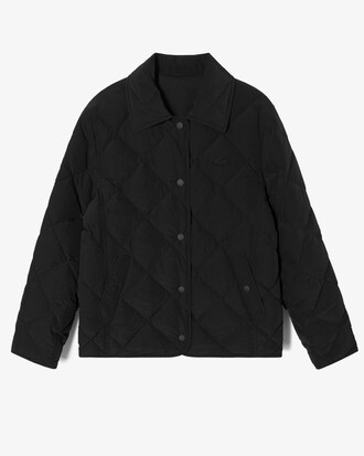 리버시블 퀼팅 카라형 점퍼