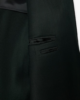 실키 개버딘 숄 라펠 재킷