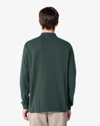 프렌치 레귤러핏 긴팔 베이직 폴로