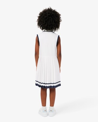 여아 플리츠 폴로 원피스