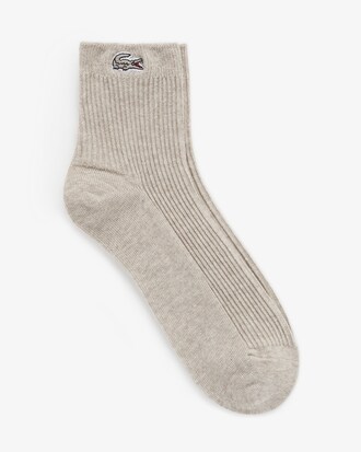 여성용 골지 앵클 양말