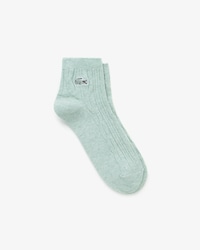 여성 케이블 앵클 양말