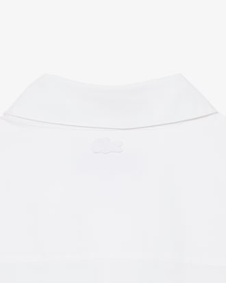 포플린 악어 프린트 셔츠