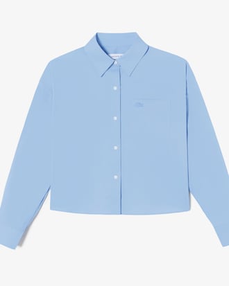 크롭 포켓 셔츠