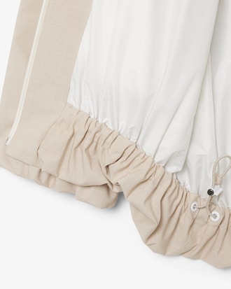 유니섹스 라미네이티드 후드 집업 재킷