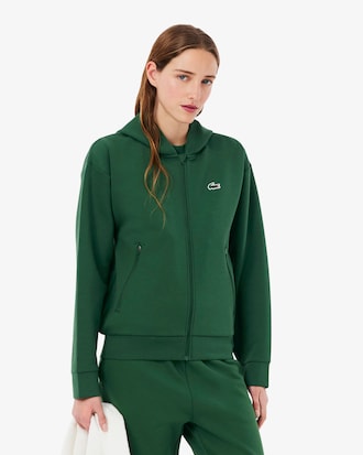 여성 트레이닝 저지 후드 집업