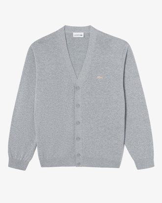 베이직 V넥 가디건