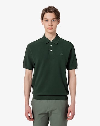 피케 반팔 스웨터 폴로 셔츠