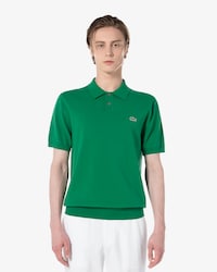 솔리드 반팔 폴로 스웨터