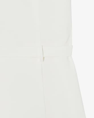 린넨 반팔 셔츠 드레스