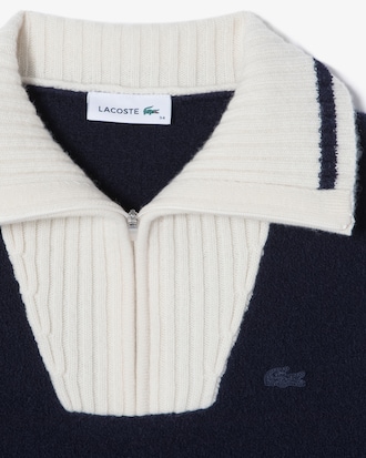 브클 하프집업 스웨터