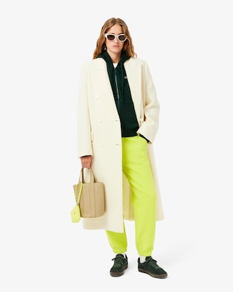 더블페이스 피케 후드짚업