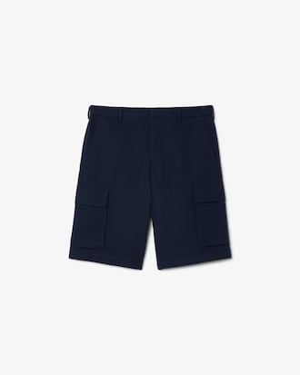 코튼 린넨 카고 쇼츠