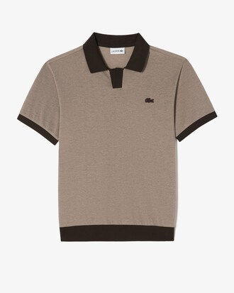 베이직 오픈카라 반팔 폴로 셔츠