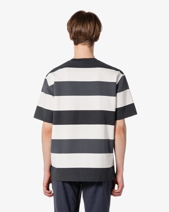 오버핏 밀라노 볼드 스트라이프 티셔츠