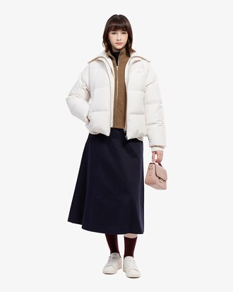 스웨터 카라 다운