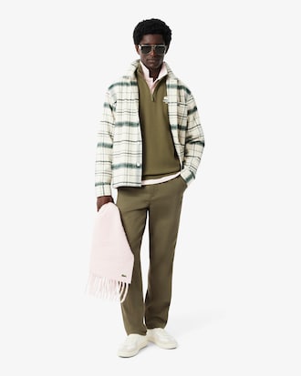 소프트브랜딩 캐주얼 하프집업 스웻셔츠