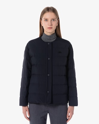 라운드넥 경량 다운