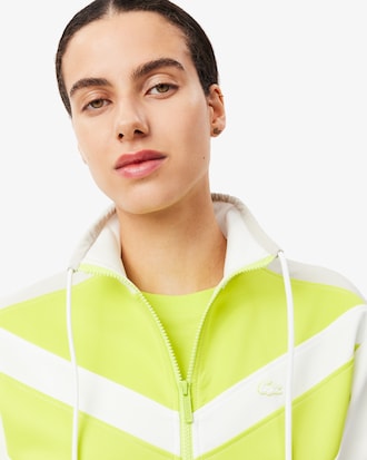 컬러블럭 하프짚업 스웻셔츠