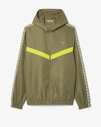 모노그램 패턴 바람막이