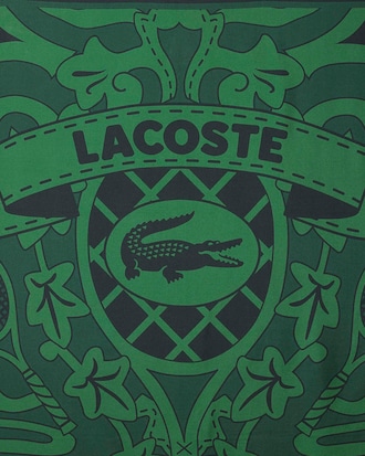 테니스 그래픽 실크 스카프