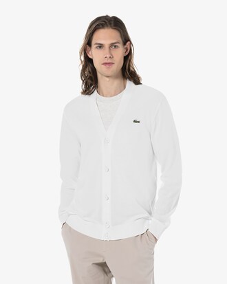 강연 피케 솔리드 가디건