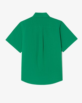 린넨 반팔 셔츠