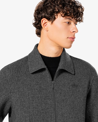 울 트러커 자켓