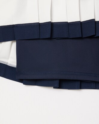 테니스 티핑 플리츠 스커트