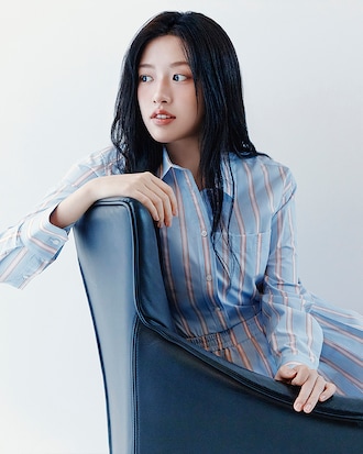 오버핏 클래식 포플린 셔츠