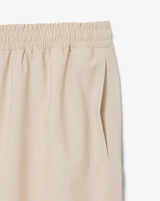 남성 라미네이티드 더블페이스 오버사이즈 트랙 팬츠