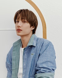 샴브레이 스트라이프 셔츠