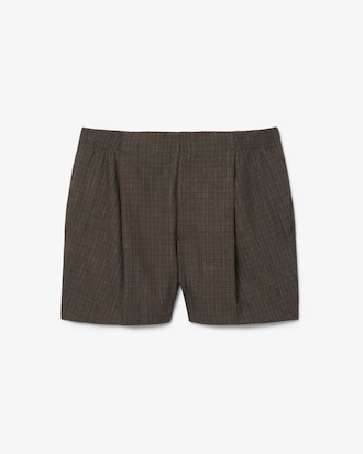 남성 테일러드 울 블렌드 버뮤다