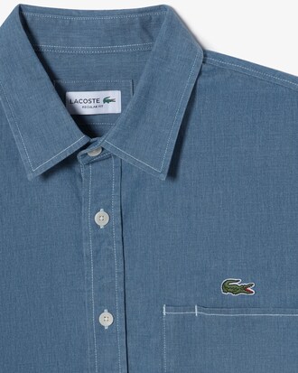 데님 아우터 셔츠