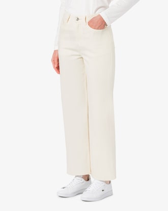 세미와이드 데님 팬츠