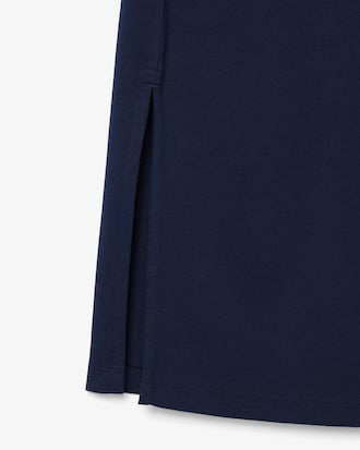 파이핑 디테일 티셔츠 드레스